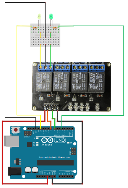 8 Channel Relay Board Circuit Diagram : Home Automation using NodeMCU & Blynk - Module143 : It's driving a linear actuator so it should advance the rod (+12v) at low (