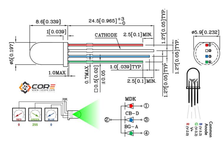 My First Sketch PWM Common Annode RGB Led 7 Color Generator  Exhibition   Gallery  Arduino Forum