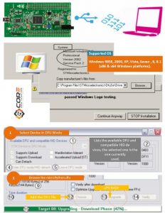 DFU Dfuse STM32