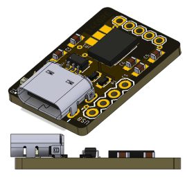 14CORE USB TYPE-C CH330N – Switchable 5v or 3.3v USB-TYPE C to Serial Converter