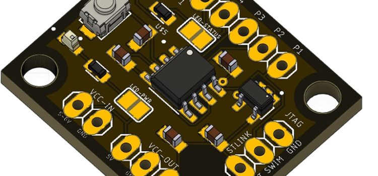 14CORE STM8S001 G2 Re-Version 2023 an 8Bit Minimal Microcontroller  with JTAG/ST-LINK Pins